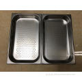 Perforated Gastronorm Pans Kitchen Equipment Perforated Standard GN Pan Factory